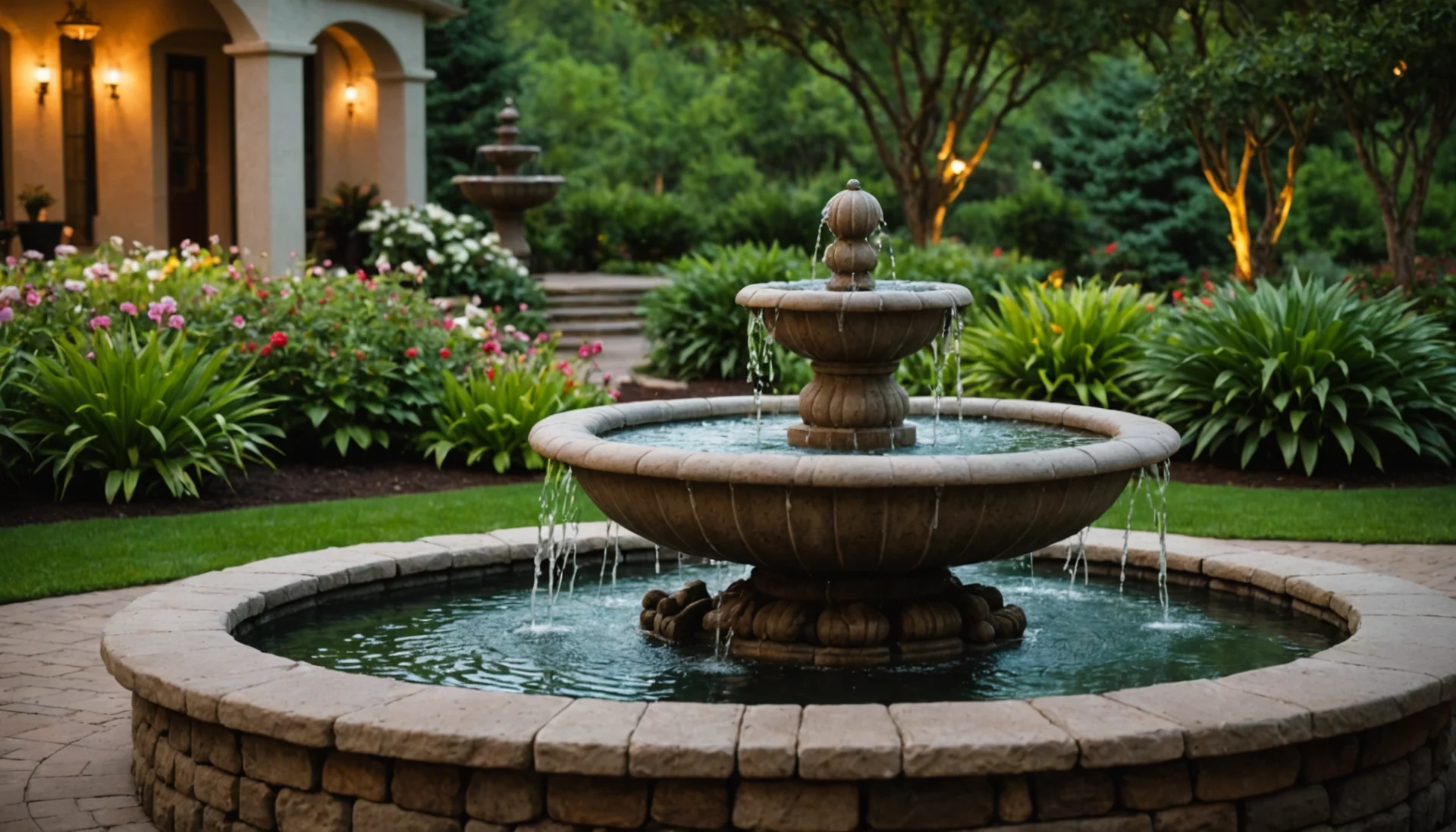 petite fontaine pour jardin